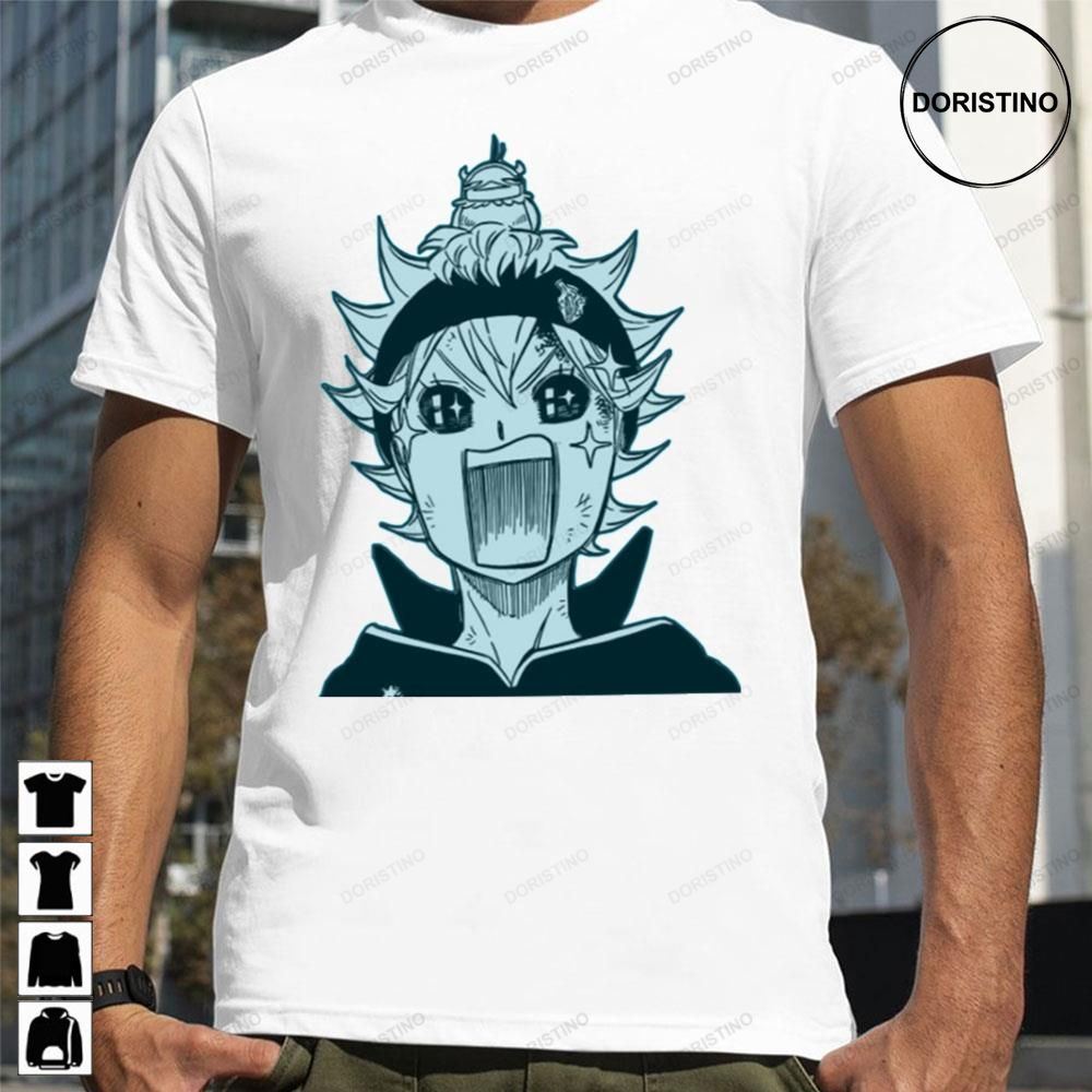Asta Excitement Black Clover Design Limited Edition T-shirts
